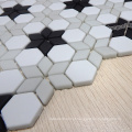 Fornecedor chinês 2017 Novo Parquet design telha de parede de mosaico de vidro de cristal